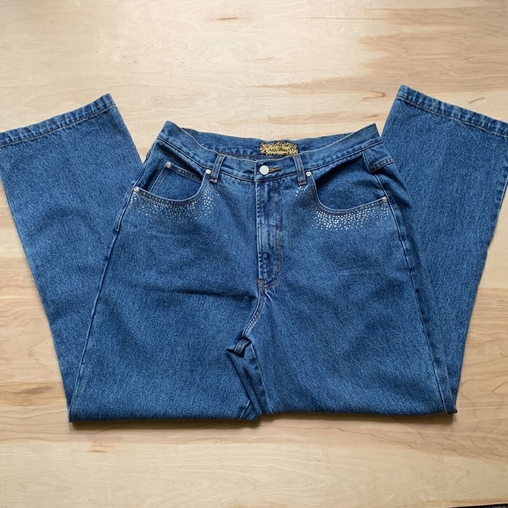 Ashley Stewart Retro High Waist Jeans